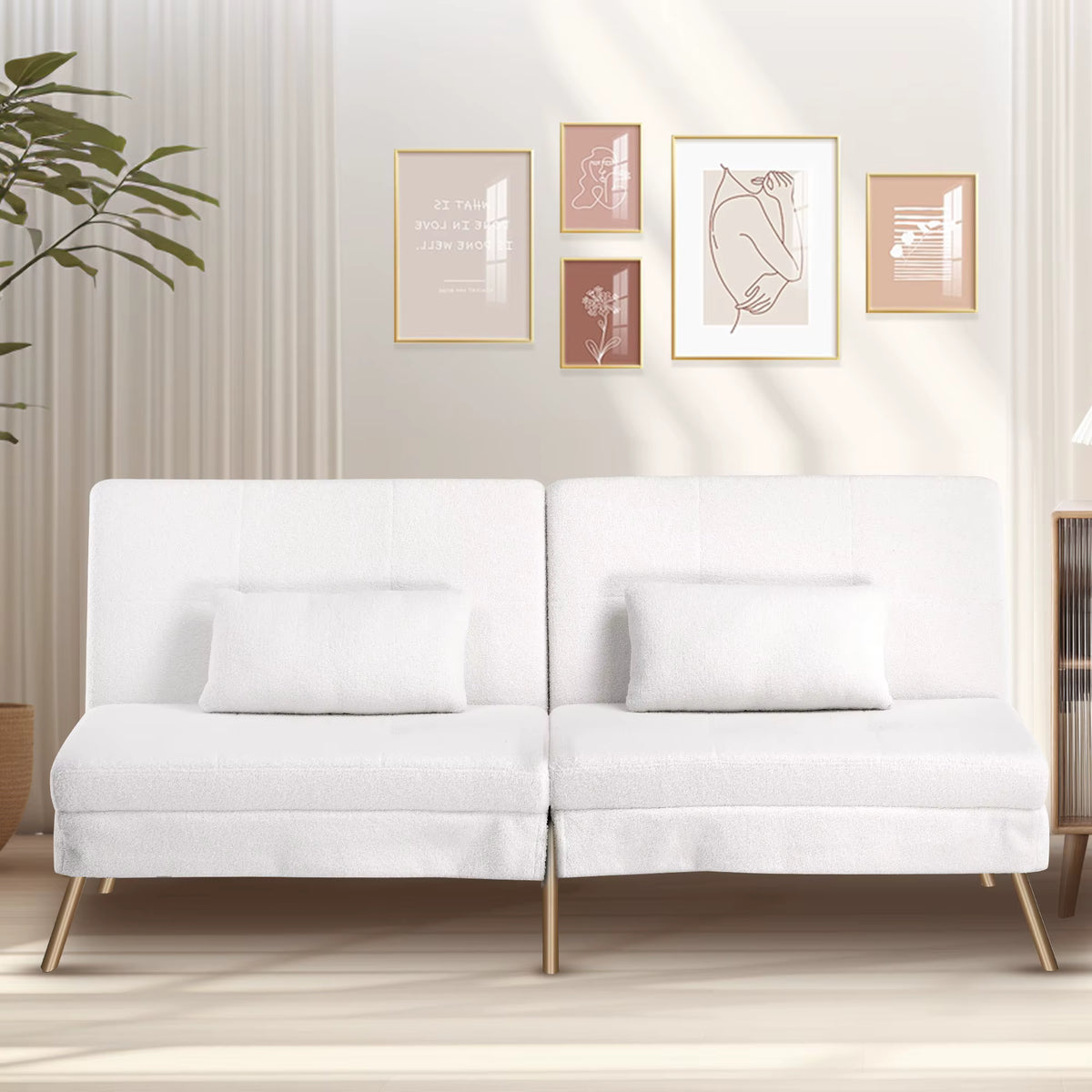 Canapé Lit Compact Nido Neige